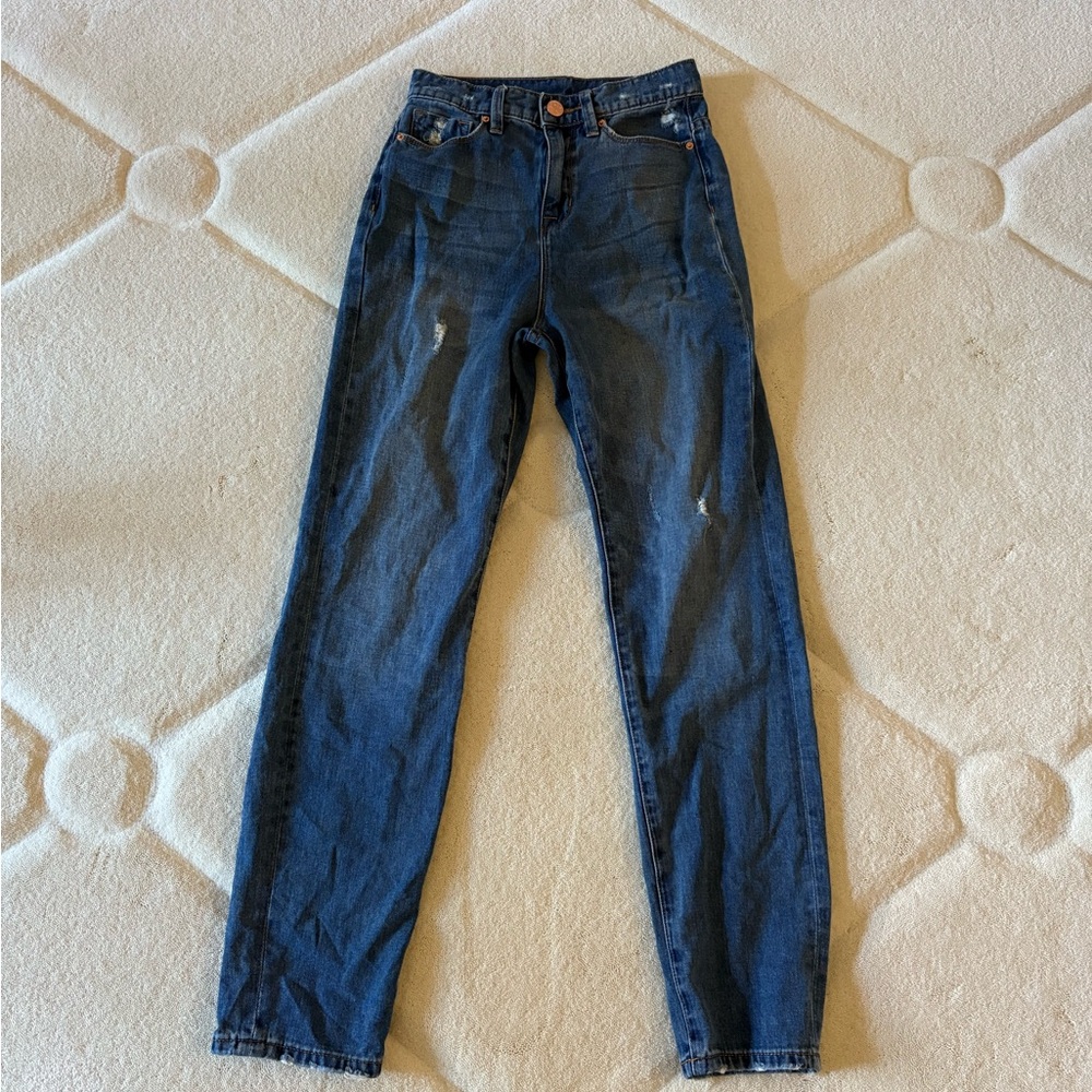 BDG Dark Blue Mom Jeans